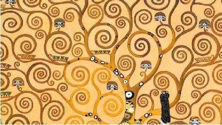 particolare dell'opera Albero della vita di G. Klimt