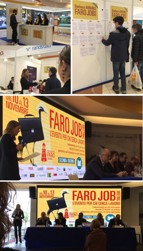 Faro Job Meeting al centro commerciale Porte di Mestre