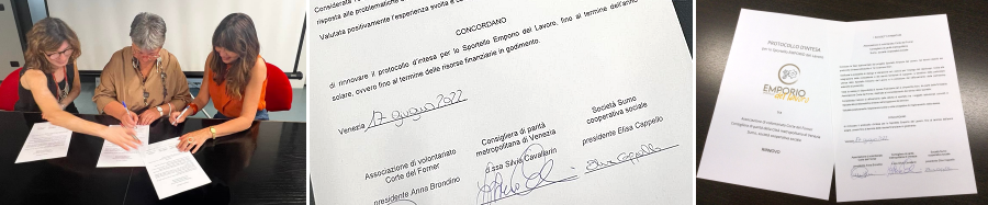 Cappello, Brondino e Cavallarin firmano il rinnovo del protocollo d'intesa