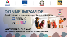Locandina evento "Donne Impavide" di Confapi Venezia